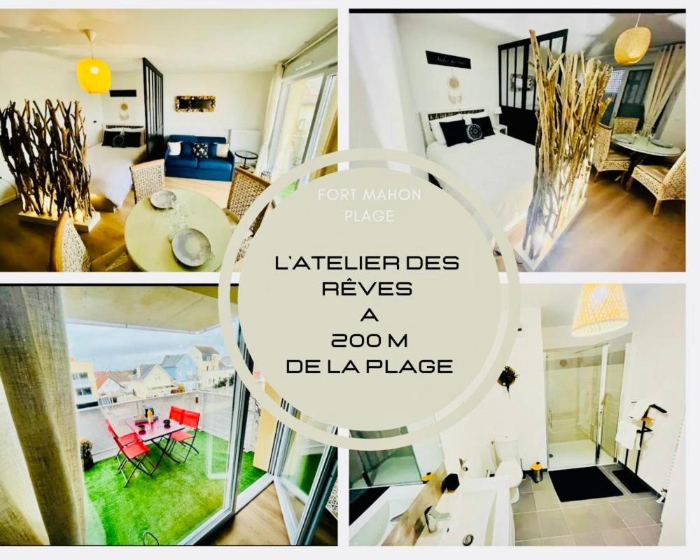L'Atelier Des Reves A 200 M De La Plage Fort-Mahon-Plage Luaran gambar